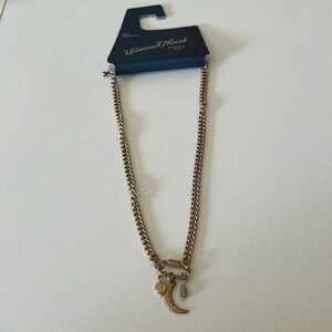 Universal Thread Crescent Necklace